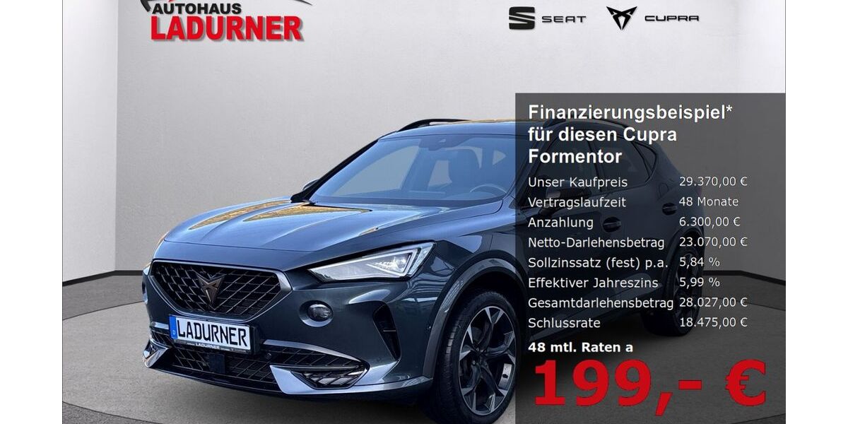 Cupra Formentor 40.568 km 29.370 &euro; Tuttlingen 78532