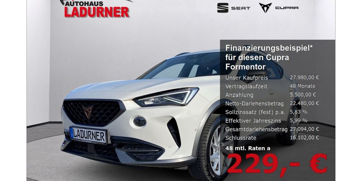 Cupra Formentor 55.400 km 27.980 &euro; Villingen-Schwenningen 78052