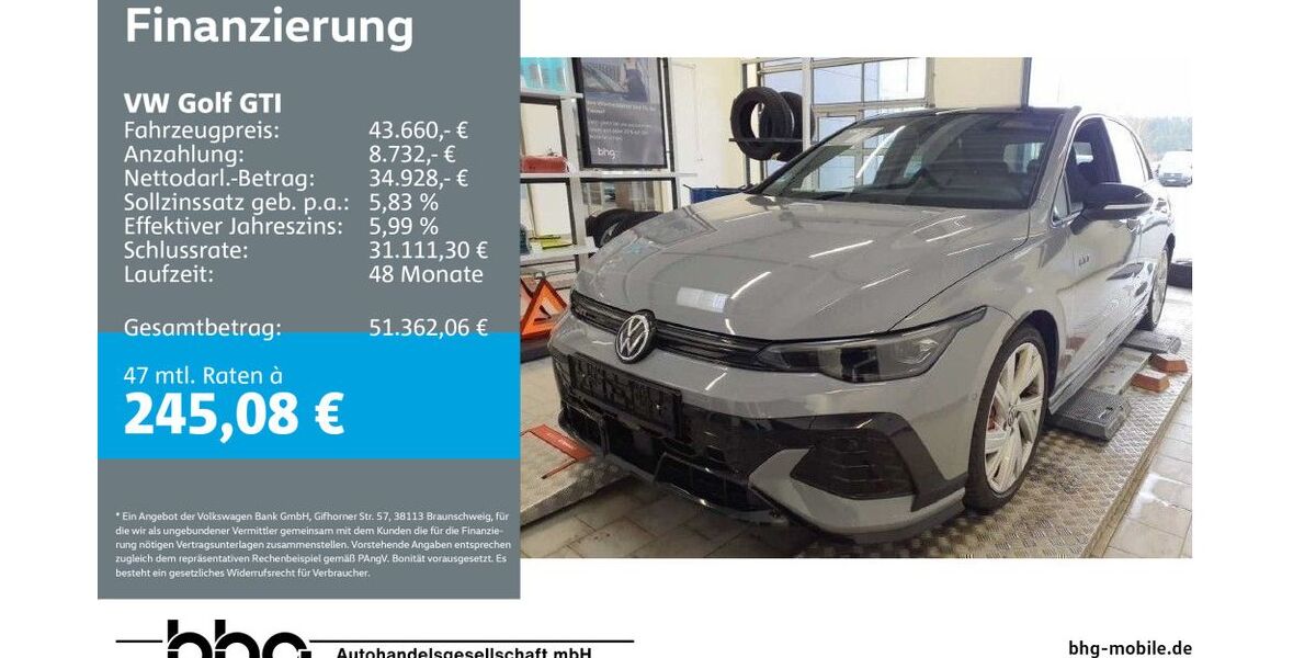 VW Golf 17.786 km 43.660 &euro; Rottweil 78628