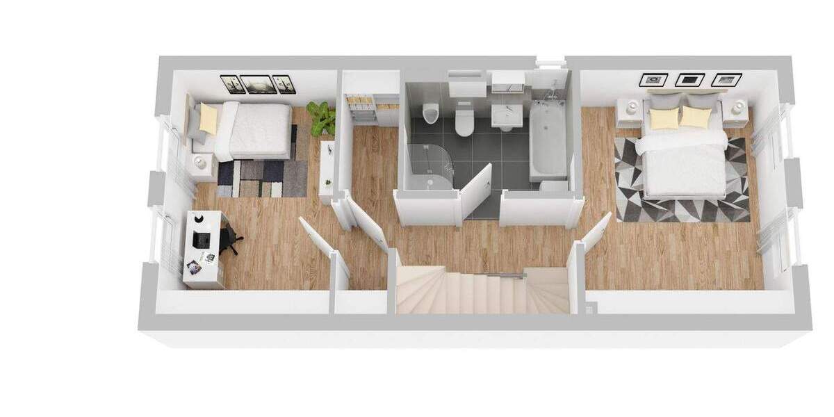 Reihenendhaus Villingen-Schwenningen Schwenningen - 5 Zimmer, 136 m&sup2;, 414.000&euro; | Angebot:25743172