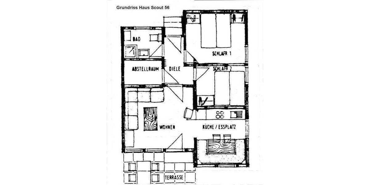 Doppelhaushälfte Bad Dürrheim Öfingen - 3 Zimmer, 56 m&sup2;, 135.000&euro; | Angebot:26017983