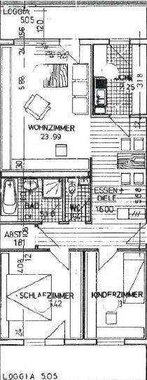 Etagenwohnung Sankt Georgen im Schwarzwald Stadtgebiet - 3 Zimmer, 92 m&sup2;, 164.000&euro; | Angebot:25772981