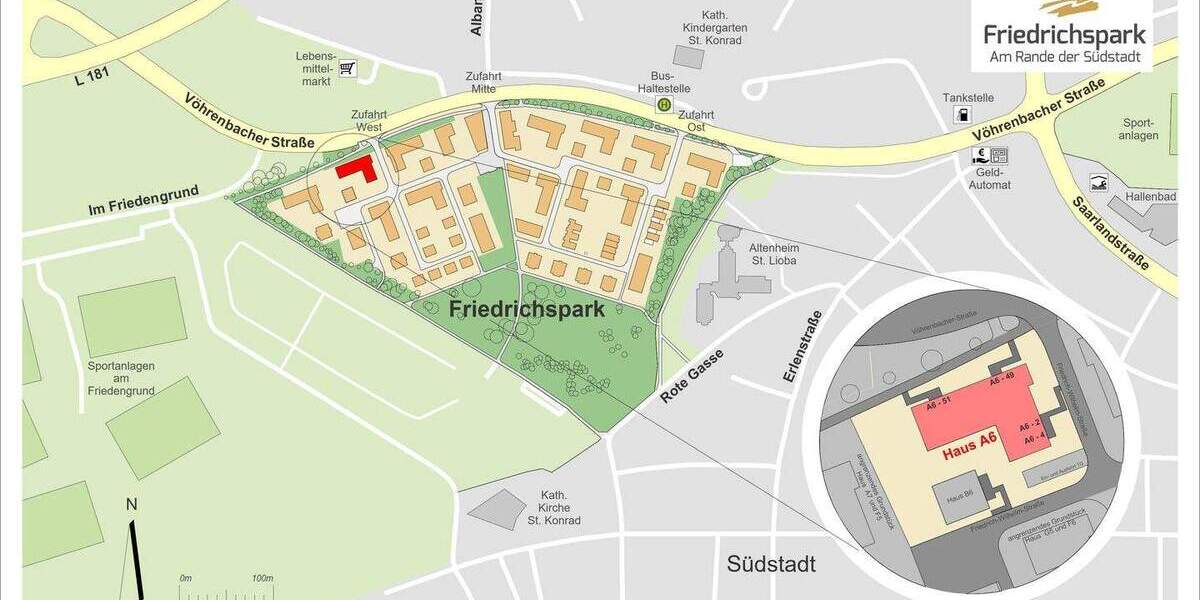 Etagenwohnung Villingen-Schwenningen Villingen - 3 Zimmer, 127 m&sup2;, 699.800&euro; | Angebot:25701437