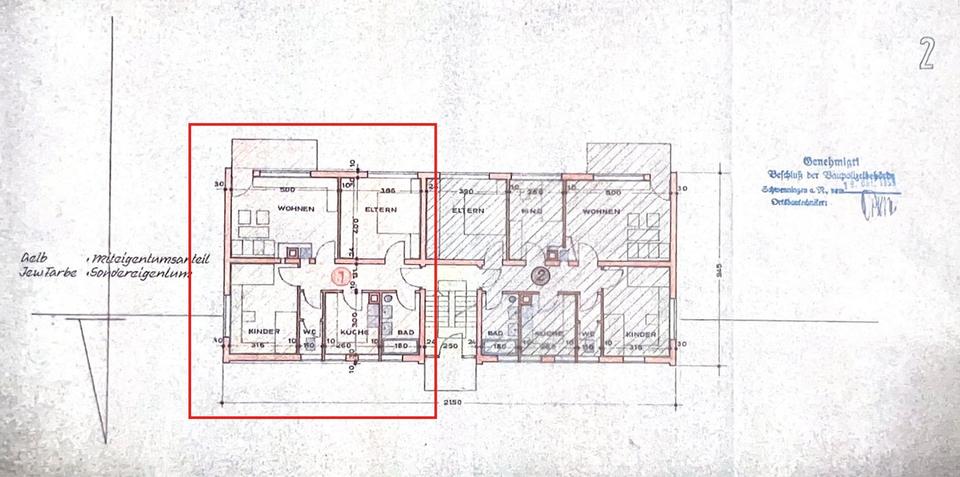 Erdgeschoßwohnung Villingen-Schwenningen Schwenningen - 3 Zimmer, 73 m&sup2;, 220.000&euro; | Angebot:27086832