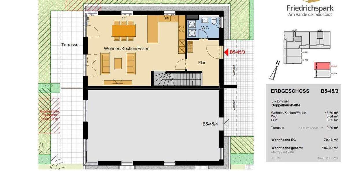 Mehrfamilienhaus, Wohnhaus Villingen-Schwenningen Villingen - 5 Zimmer, 184 m&sup2;, 826.200&euro; | Angebot:25802029