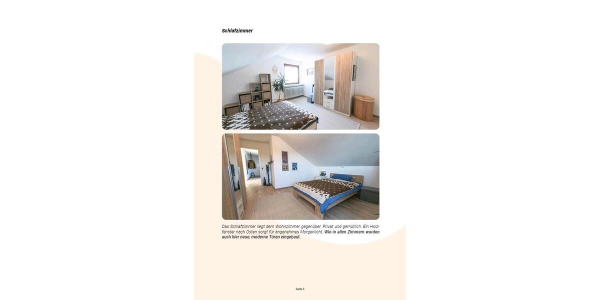 Dachgeschoßwohnung Villingen-Schwenningen Schwenningen - 3 Zimmer, 65 m&sup2;, 185.000&euro; | Angebot:26846059