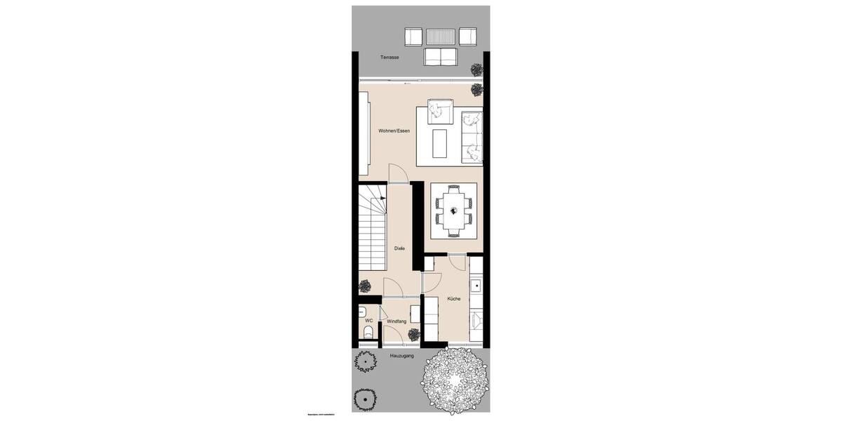 Reihenmittelhaus Villingen-Schwenningen Villingen - 4 Zimmer, 106 m&sup2;, 298.000&euro; | Angebot:26502022
