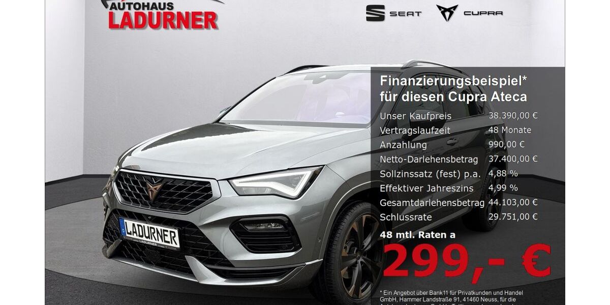 Cupra Ateca 6.600 km 38.390 &euro; Tuttlingen 78532