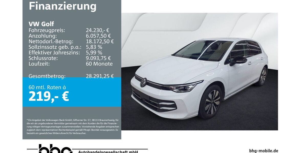 VW Golf 24.973 km 24.230 &euro; Rottweil 78628
