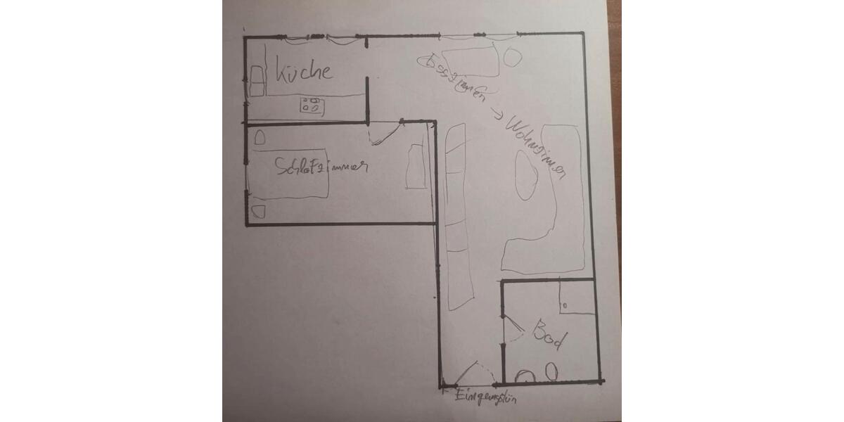 Erdgeschoßwohnung Villingen-Schwenningen Schwenningen - 2 Zimmer, 65 m&sup2;, 750&euro; | Angebot:25384301
