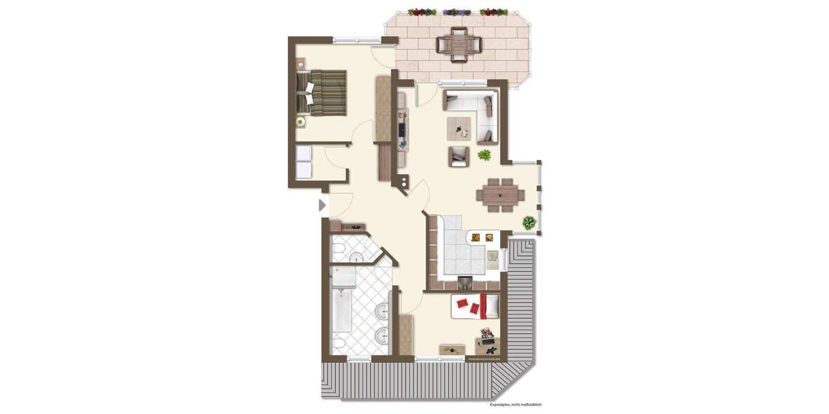 Etagenwohnung Villingendorf - 3 Zimmer, 90 m&sup2;, 248.000&euro; | Angebot:25775409