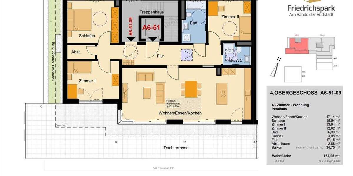 Etagenwohnung Villingen-Schwenningen Villingen - 4 Zimmer, 155 m&sup2;, 864.150&euro; | Angebot:25746132