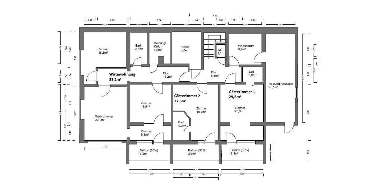 Gewerbeobjekt Lenzkirch - 1 Zimmer, 870.000&euro; | Angebot:25745151