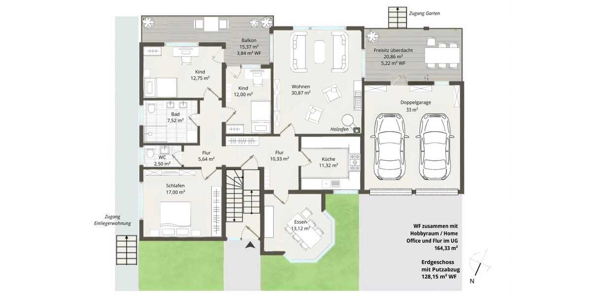 Einfamilienhaus Trossingen - 11.5 Zimmer, 329 m&sup2;, 798.000&euro; | Angebot:25790227