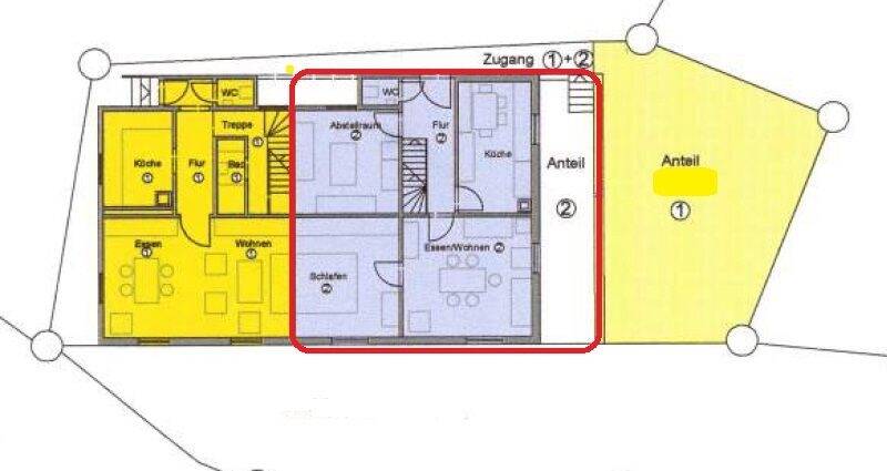 Doppelhaushälfte Oberndorf am Neckar / Bochingen Bochingen - 5 Zimmer, 100 m&sup2;, 125.000&euro; | Angebot:25691277