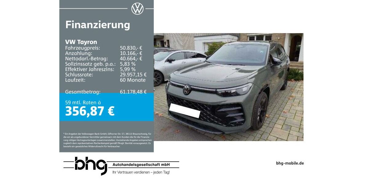 VW Tayron 23.369 km 49.330 &euro; Rottweil 78628