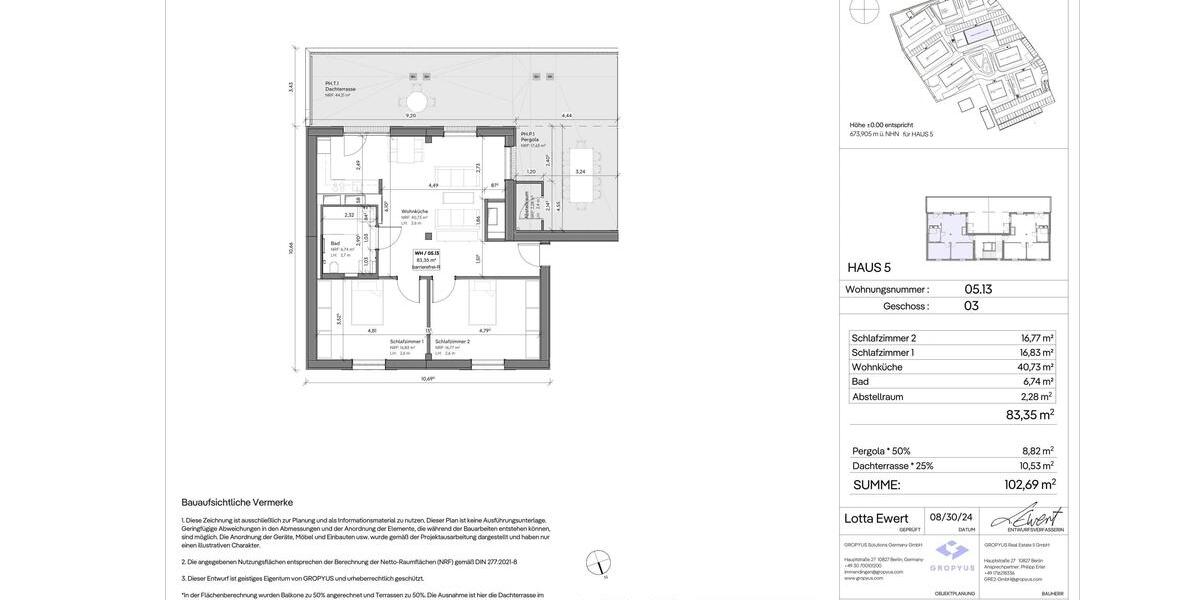 Einfamilienhaus Immendingen - 3 Zimmer, 103 m&sup2;, 1.464&euro; | Angebot:25454863