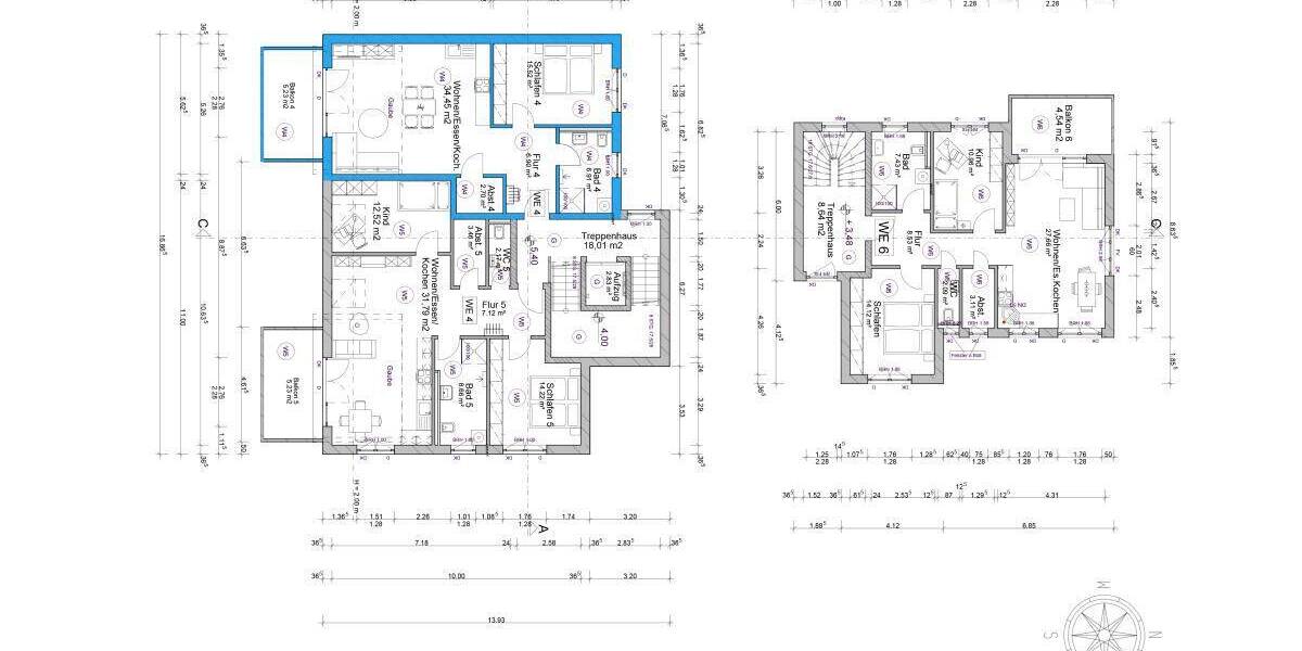 Etagenwohnung Villingen-Schwenningen Marbach - 2 Zimmer, 71 m&sup2;, 308.000&euro; | Angebot:25695898