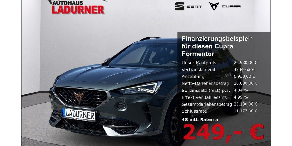 Cupra Formentor 116.300 km 24.830 &euro; Tuttlingen 78532