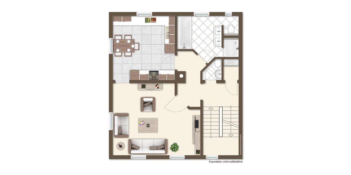 Doppelhaushälfte Rottweil - 6 Zimmer, 150 m&sup2;, 359.000&euro; | Angebot:25683353