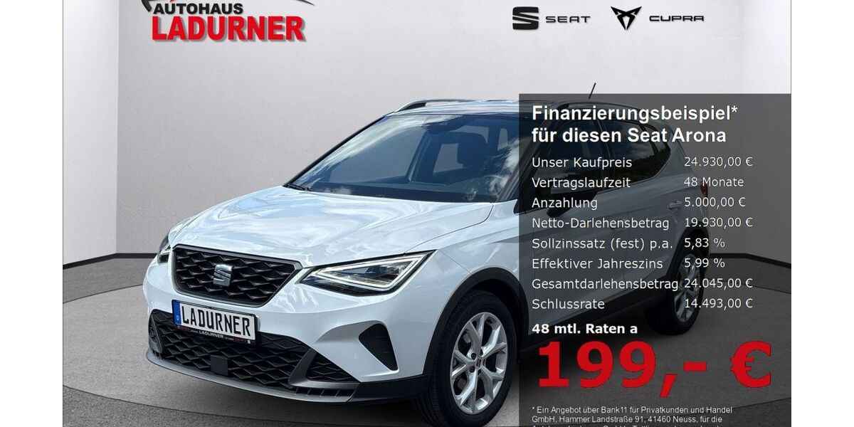 Seat Arona 15.295 km 24.930 &euro; Tuttlingen 78532