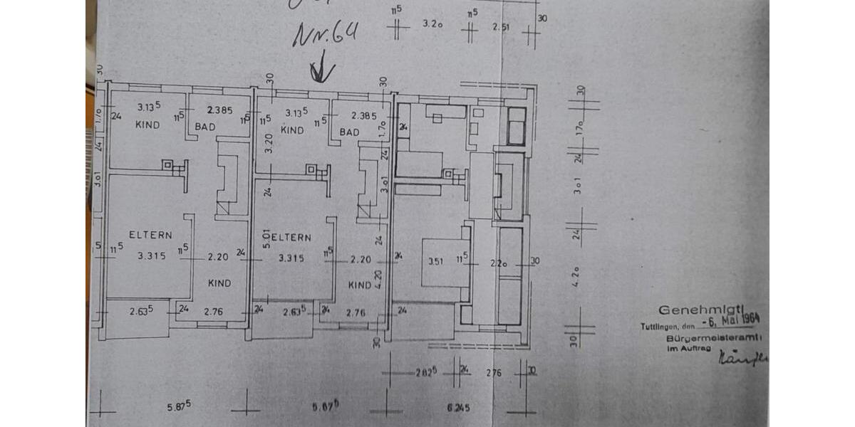 Reihenhaus Tuttlingen - 4 Zimmer, 88 m&sup2;, 300.000&euro; | Angebot:24547376