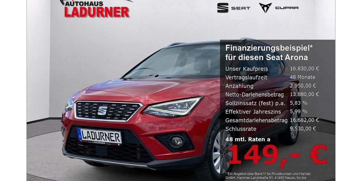 Seat Arona 56.850 km 16.830 &euro; Villingen-Schwenningen 78052