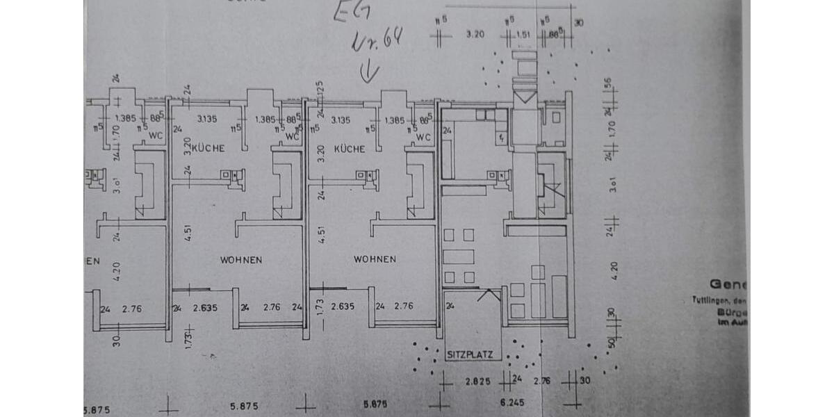 Reihenhaus Tuttlingen - 4 Zimmer, 88 m&sup2;, 300.000&euro; | Angebot:24547376