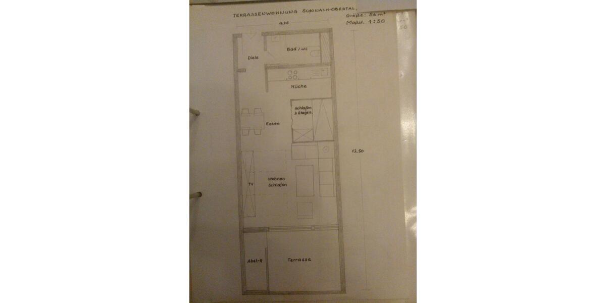 Terrassenwohnung Schonach Im Schwarzwald - 1 Zimmer, 56 m&sup2;, 650&euro; | Angebot:25870569