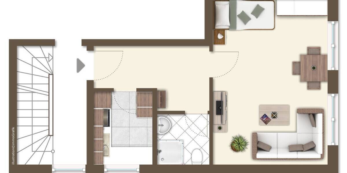 Etagenwohnung Rottweil - 4 Zimmer, 133 m&sup2;, 379.000&euro; | Angebot:26027987