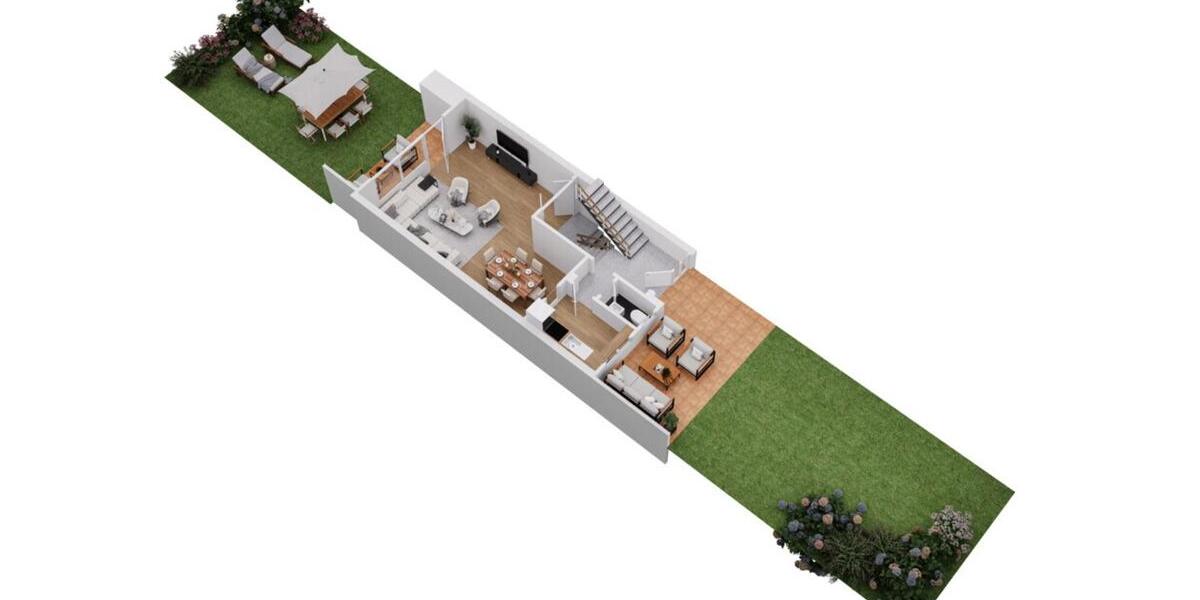 Reihenhaus Schönwald im Schwarzwald - 3 Zimmer, 82 m&sup2;, 900&euro; | Angebot:25843298