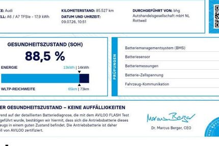 Audi A6 85.527 km 33.960 &euro; Rottweil 78628