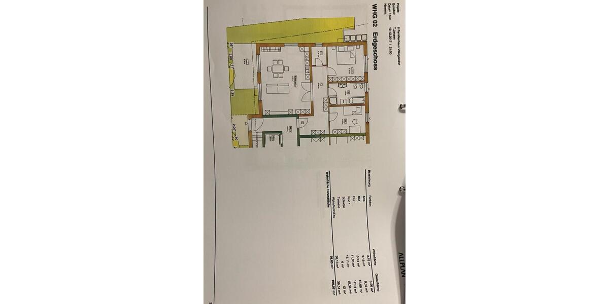 Erdgeschoßwohnung Villingendorf - 3 Zimmer, 98 m&sup2;, 349.000&euro; | Angebot:24831145