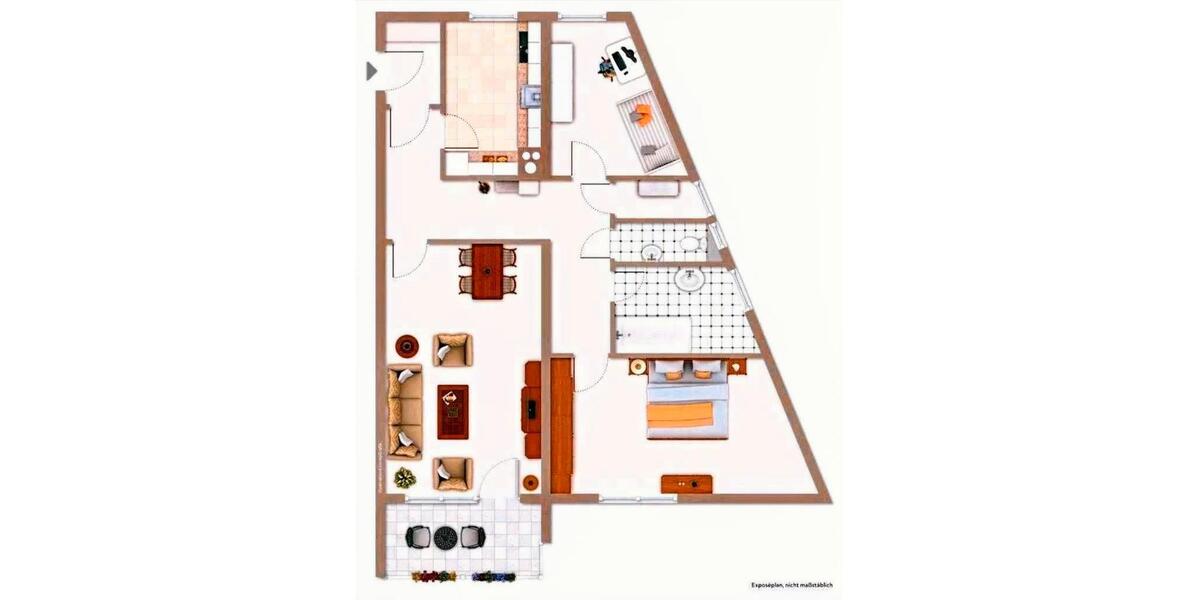 Etagenwohnung Villingen-Schwenningen Schwenningen - 3 Zimmer, 95 m&sup2;, 259.900&euro; | Angebot:26987247