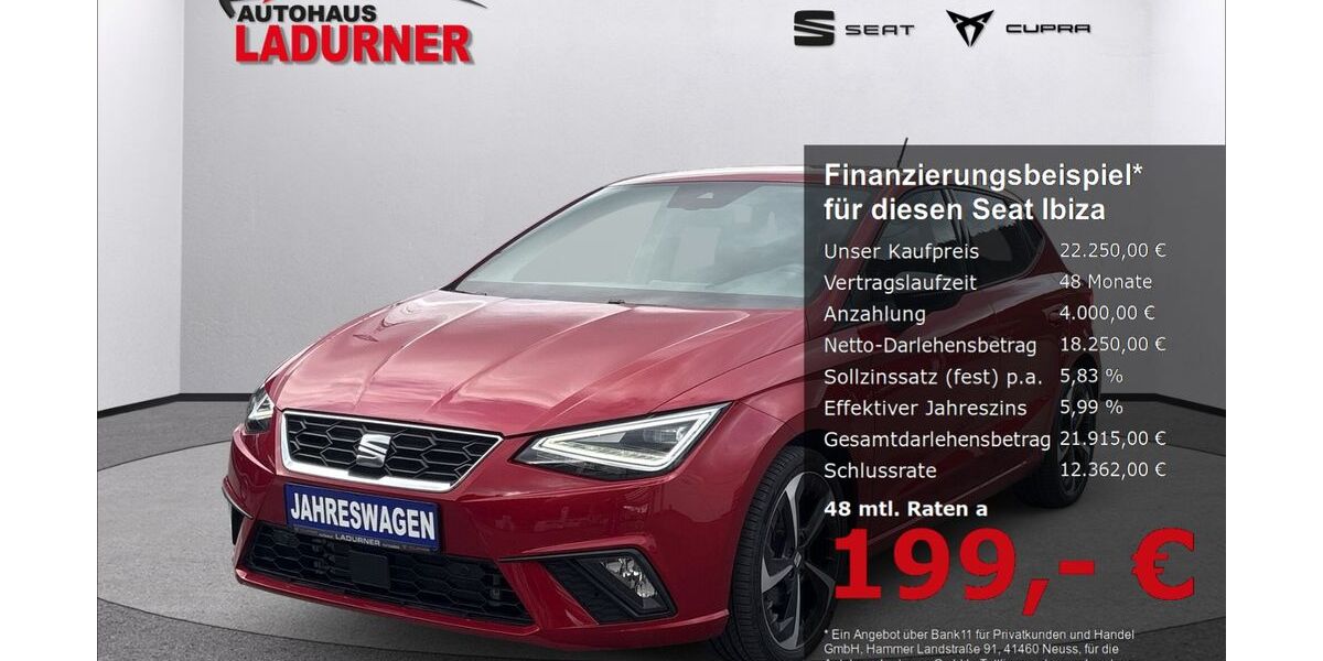 Seat Ibiza 8.280 km 22.250 &euro; Tuttlingen 78532
