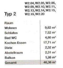 Etagenwohnung Sankt Georgen im Schwarzwald Stadtgebiet - 1 Zimmer, 46 m&sup2;, 460&euro; | Angebot:25910543