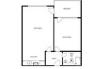 Erdgeschoßwohnung Villingen-Schwenningen Schwenningen - 2 Zimmer, 56 m&sup2;, 500&euro; | Angebot:26448419