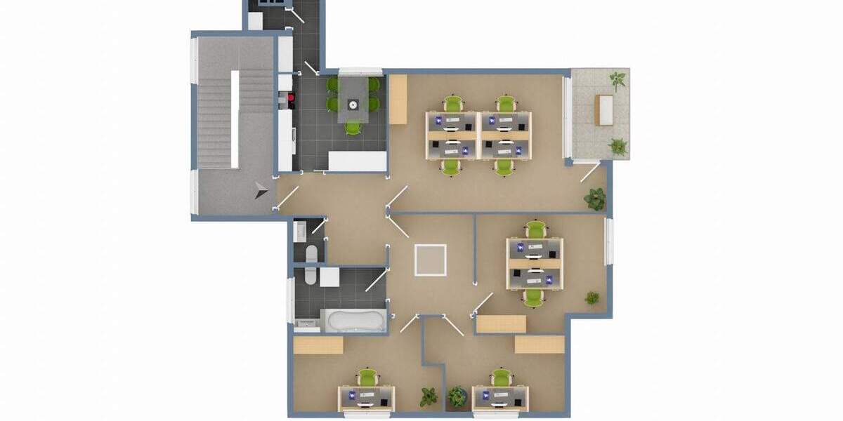 Gewerbeobjekt Tuttlingen - 4 Zimmer, 101 m&sup2;, 890&euro; | Angebot:25662385