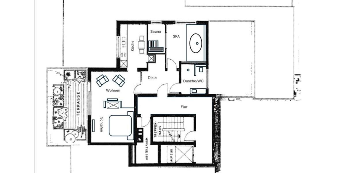 Einfamilienhaus Spaichingen - 2.5 Zimmer, 80 m&sup2;, 1.150&euro; | Angebot:25900508