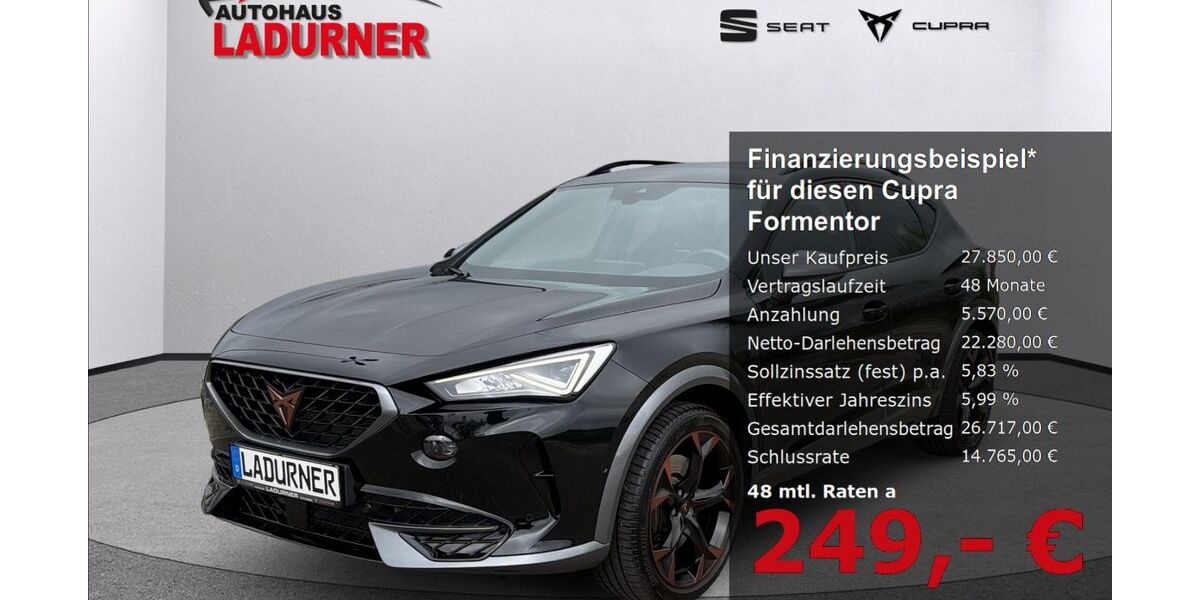 Cupra Formentor 60.100 km 27.850 &euro; Villingen-Schwenningen 78052