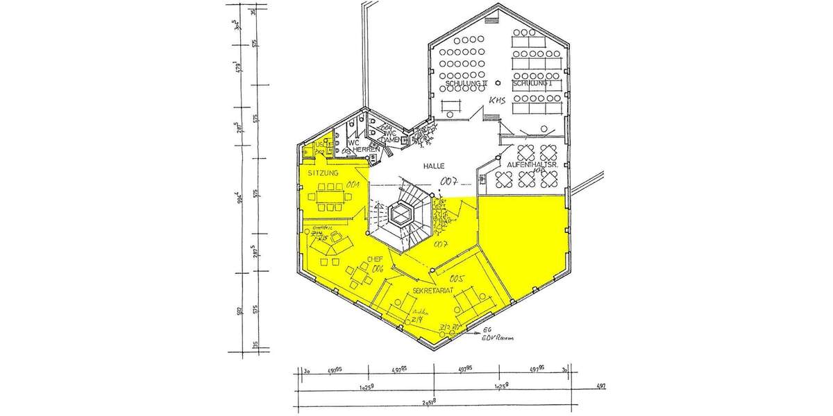 Gewerbeobjekt Villingen-Schwenningen Villingen - 3 Zimmer, 152 m&sup2;, 1.500&euro; | Angebot:25701115