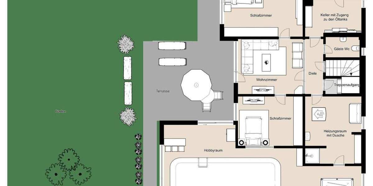 Einfamilienhaus Villingen-Schwenningen Weigheim - 6 Zimmer, 216 m&sup2;, 355.000&euro; | Angebot:25744848