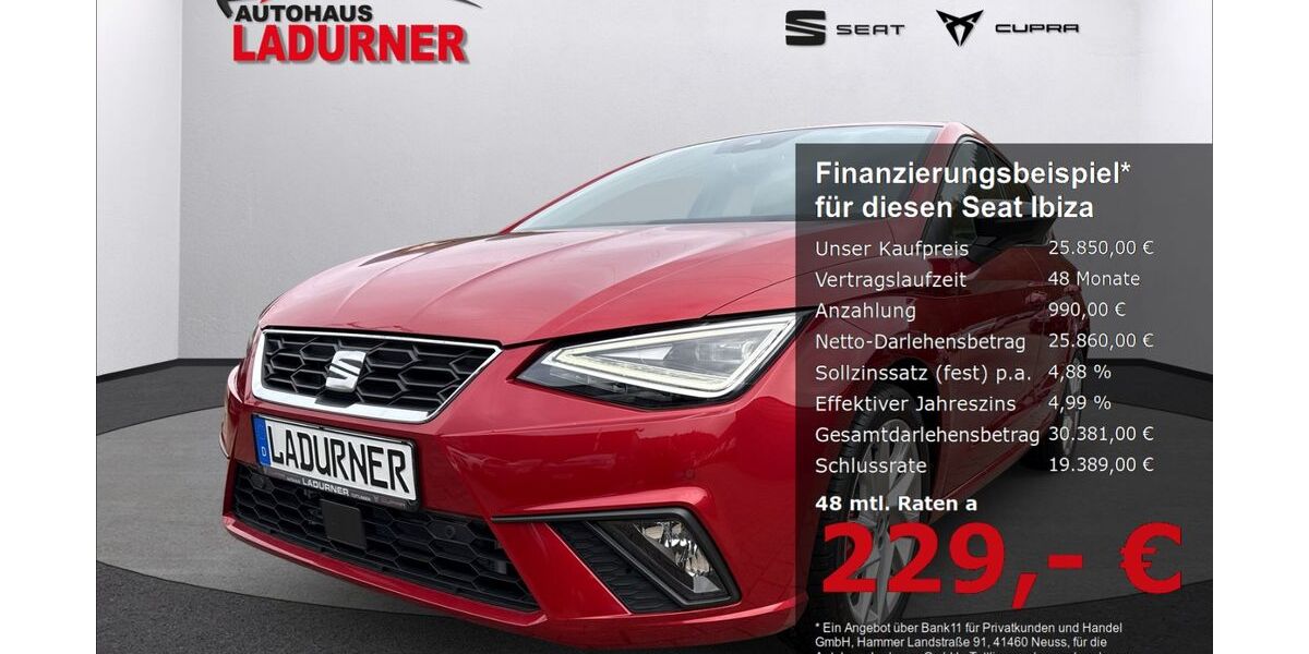 Seat Ibiza 2.950 km 25.850 &euro; Villingen-Schwenningen 78052
