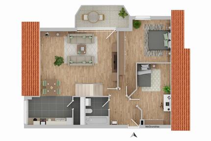 Wohnung Mönchweiler - 3 Zimmer, 110 m&sup2;, 865&euro; | Angebot:25806218