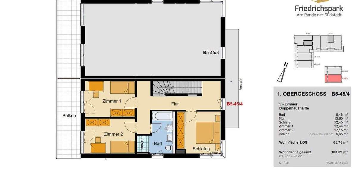 Mehrfamilienhaus, Wohnhaus Villingen-Schwenningen Villingen - 5 Zimmer, 184 m&sup2;, 866.200&euro; | Angebot:25701429