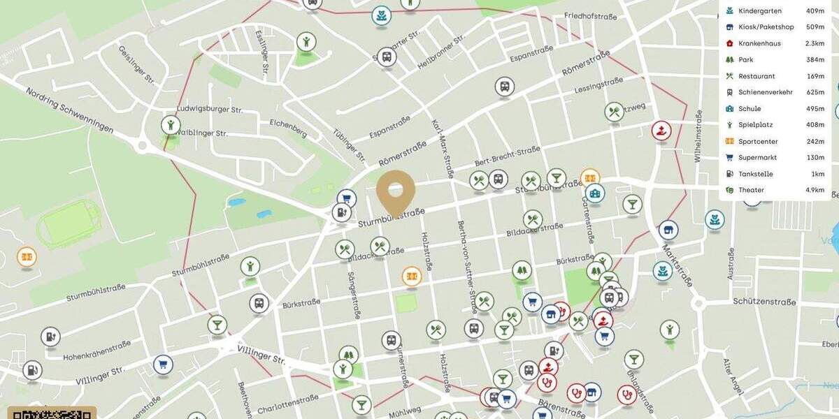 Etagenwohnung Villingen-Schwenningen Schwenningen - 3 Zimmer, 88 m&sup2;, 229.000&euro; | Angebot:25691608