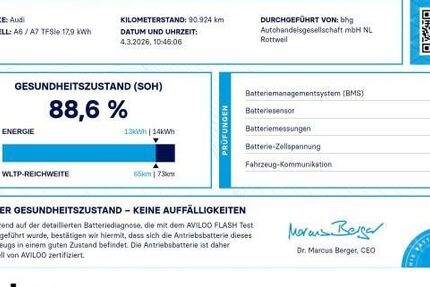 Audi A6 90.924 km 39.830 &euro; Rottweil 78628