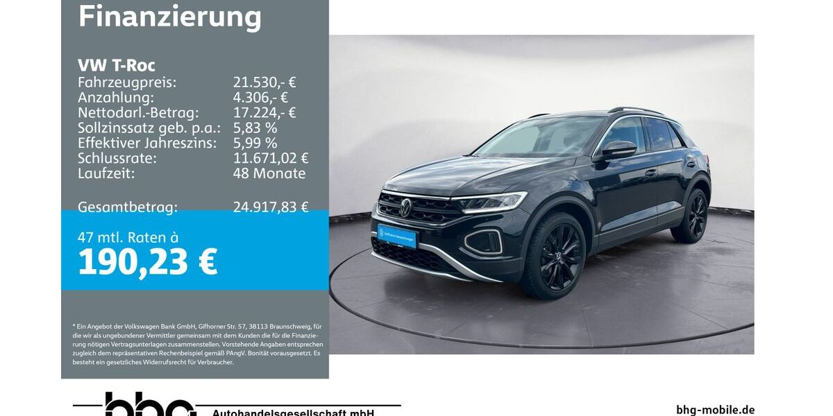 VW T-Roc 41.828 km 21.530 &euro; Rottweil 78628