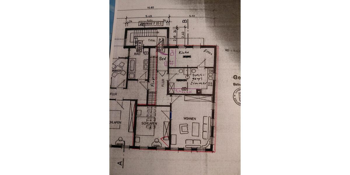 Etagenwohnung Schömberg - 3 Zimmer, 74 m&sup2;, 518&euro; | Angebot:23685290
