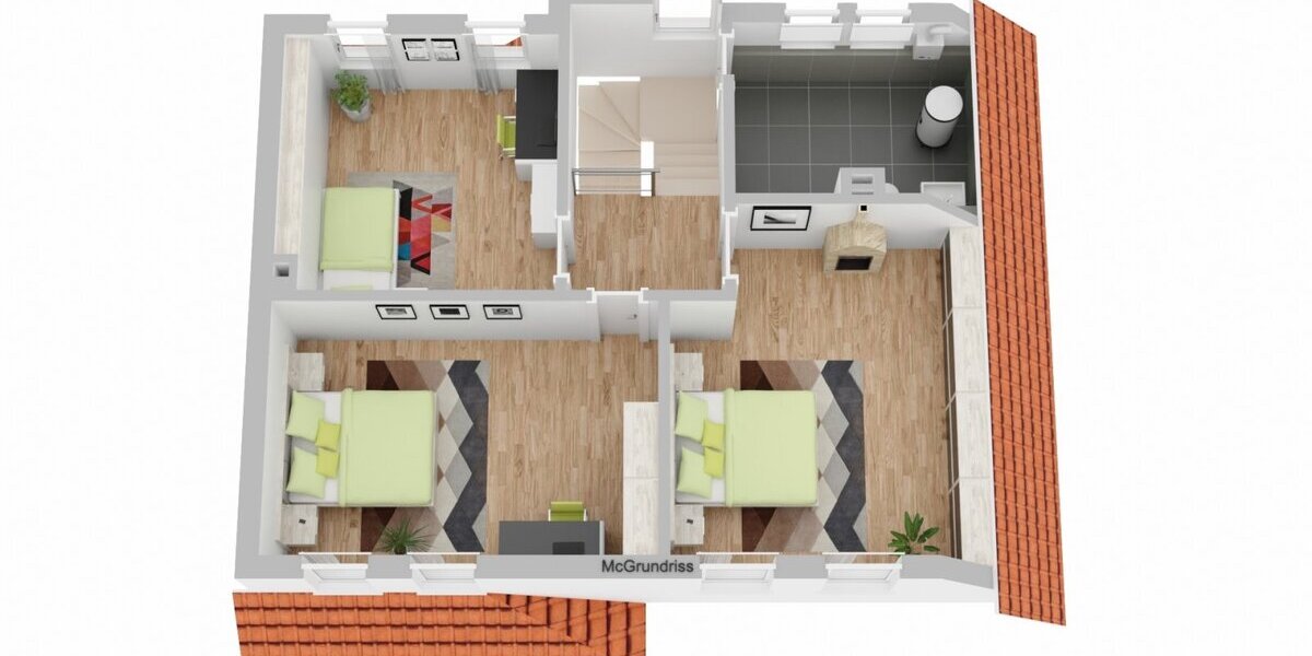 Bezaubernde Doppelhaushälfte mit liebevollen Details und Garage in Rottweil! - Doppelhaushälfte Rottweil | Angebot:23661574